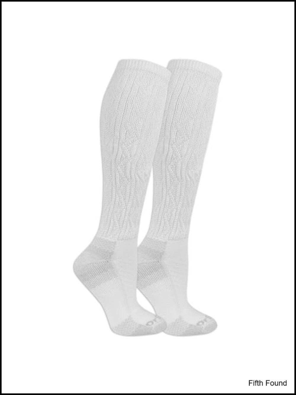 Diabetic & Circulatory Knee High Socks Non-Binding Cushioned Moisture Wicking